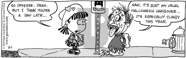 Heart of the City on Monday November 1, 2010 Comic Strip