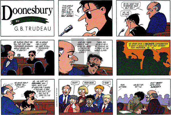 Doonesbury on Sunday March 6, 1994 Comic Strip