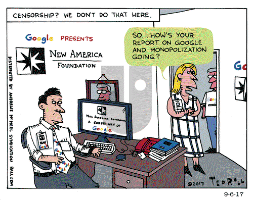 Ted Rall on Wednesday September 6, 2017 Comic Strip