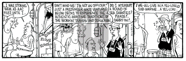 Monty on Monday February 20, 2006 Comic Strip