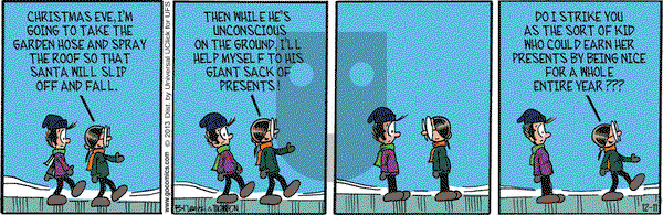 Grand Avenue on Wednesday December 11, 2013 Comic Strip