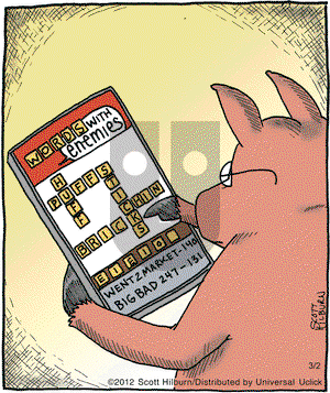 The Argyle Sweater - Friday March 2, 2012 Comic Strip
