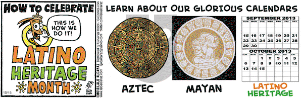 La Cucaracha on Tuesday October 15, 2013 Comic Strip