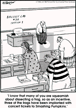 Close to Home - Wednesday October 9, 1996 Comic Strip