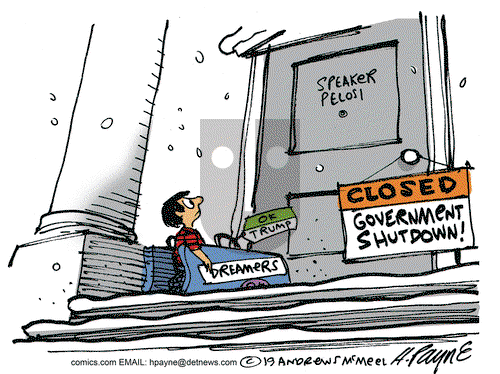 Henry Payne on Wednesday January 23, 2019 Comic Strip