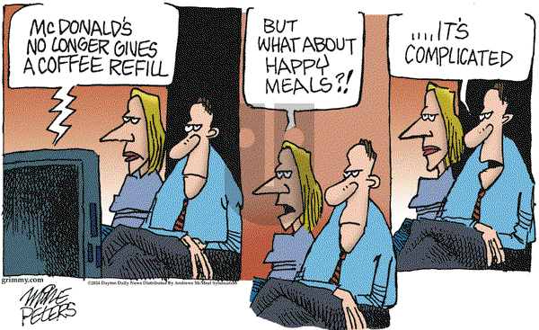 Mike Peters on Monday May 20, 2024 Comic Strip
