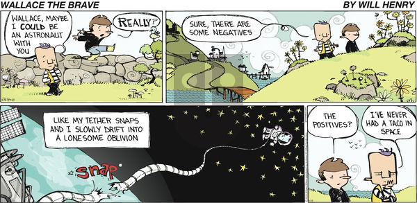Wallace the Brave on Sunday April 22, 2018 Comic Strip