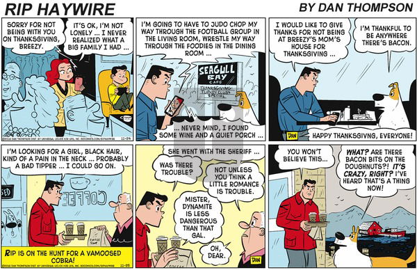 Rip Haywire on Sunday January 26, 2020 Comic Strip