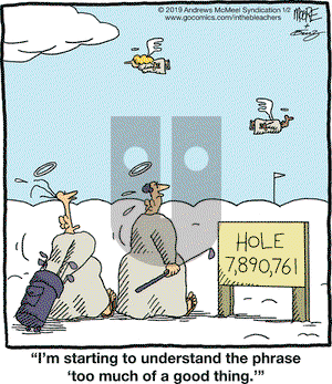 In the Bleachers on Wednesday January 2, 2019 Comic Strip