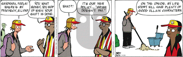 Lucky Cow on Friday November 19, 2004 Comic Strip