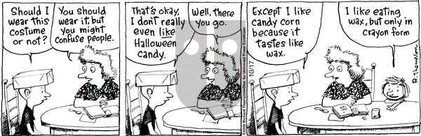 Cul de Sac on Friday October 17, 2008 Comic Strip