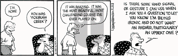 Betty on Saturday June 21, 1997 Comic Strip