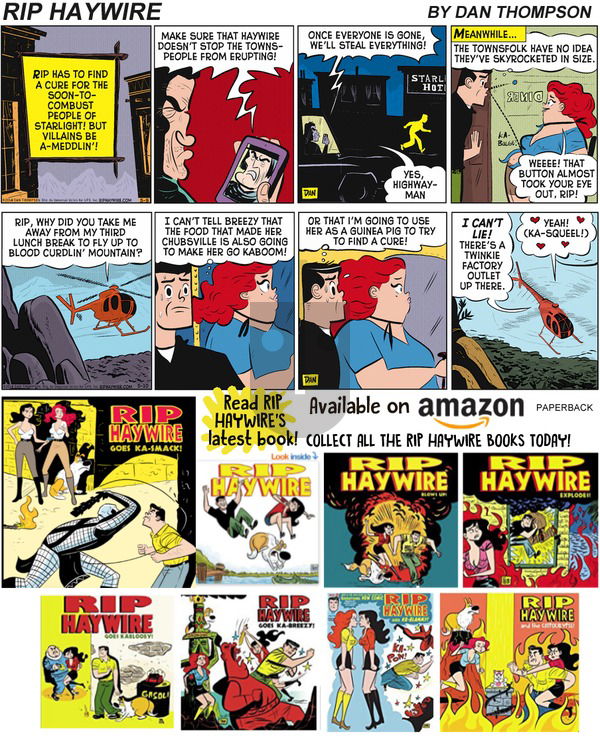 Rip Haywire on Sunday April 7, 2019 Comic Strip