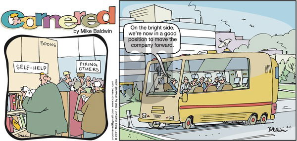 Cornered on Sunday April 3, 2011 Comic Strip