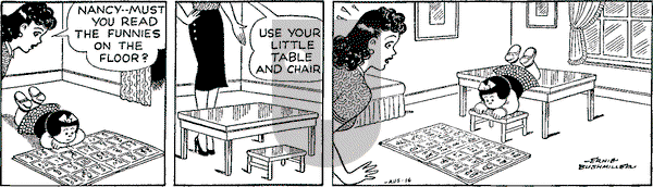 Nancy Classics on Wednesday October 8, 2025 Comic Strip