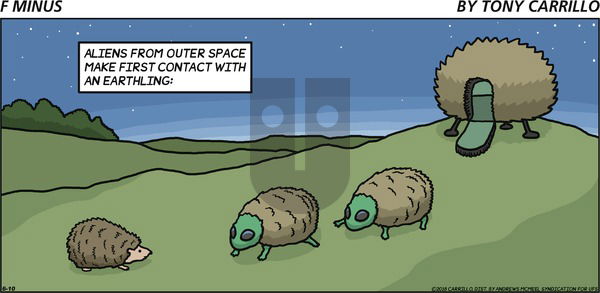 F Minus on Sunday June 10, 2018 Comic Strip