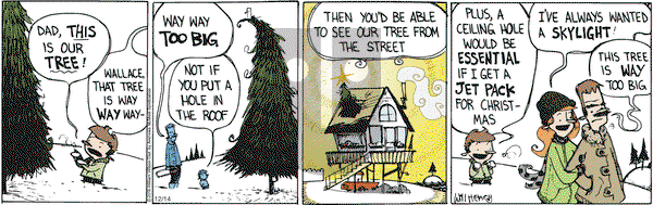Wallace the Brave on Friday December 14, 2018 Comic Strip