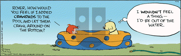 Red and Rover on Saturday July 19, 2014 Comic Strip