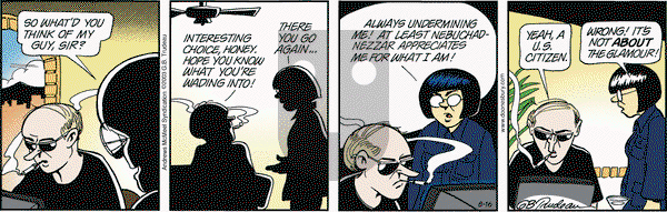 Doonesbury on Saturday August 16, 2025 Comic Strip