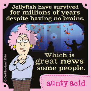 Aunty Acid on Monday January 11, 2016 Comic Strip