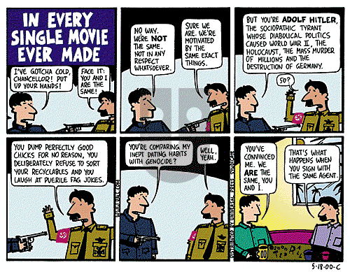 Ted Rall on Monday May 22, 2000 Comic Strip