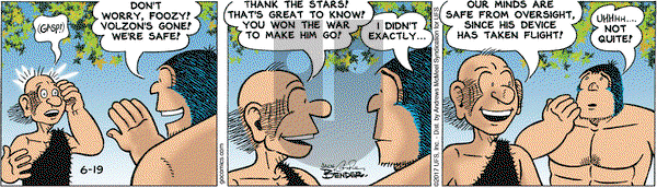 Alley Oop on Monday June 19, 2017 Comic Strip