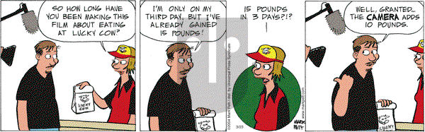 Lucky Cow on Tuesday March 25, 2025 Comic Strip