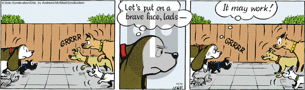 Fred Basset on Saturday October 12, 2019 Comic Strip