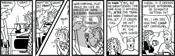 Clear Blue Water on Monday November 19, 2007 Comic Strip