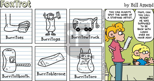 FoxTrot on Sunday October 4, 2020 Comic Strip