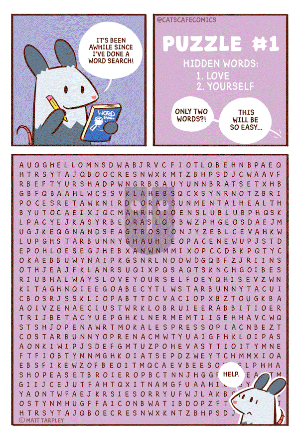 Cat's Cafe on Tuesday May 4, 2021 Comic Strip