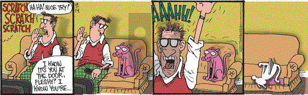 Monty on Saturday October 14, 2017 Comic Strip