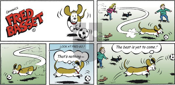 Fred Basset on Sunday October 25, 2020 Comic Strip
