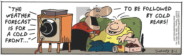 Frank and Ernest on Thursday February 1, 2007 Comic Strip
