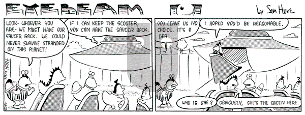 Eyebeam Classic on Monday March 24, 2025 Comic Strip