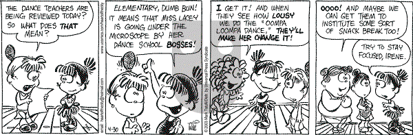 Heart of the City on Wednesday April 30, 2003 Comic Strip