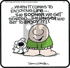 Ziggy on Wednesday January 4, 2017 Comic Strip
