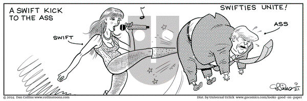 Looks Good on Paper - Saturday September 21, 2024 Comic Strip