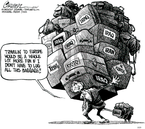 Stuart Carlson on Wednesday February 23, 2005 Comic Strip