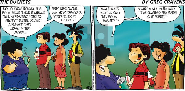 The Buckets on Sunday August 25, 2019 Comic Strip
