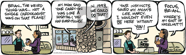 JumpStart on Friday March 16, 2018 Comic Strip