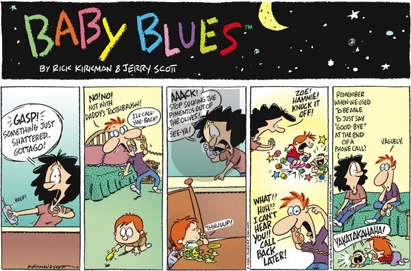 Baby Blues - Sunday April 19, 1998 Comic Strip