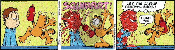 Garfield on Wednesday August 18, 2010 Comic Strip