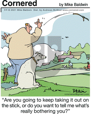 Cornered on Thursday March 4, 2021 Comic Strip