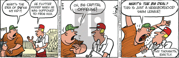 Cleats on Saturday June 24, 2006 Comic Strip