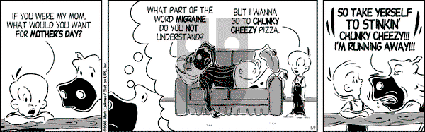 Cow and Boy Classics on Tuesday May 9, 2006 Comic Strip