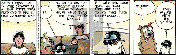 Get Fuzzy on Wednesday July 18, 2012 Comic Strip