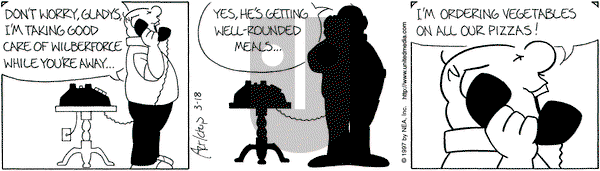 The Born Loser on Tuesday March 18, 1997 Comic Strip