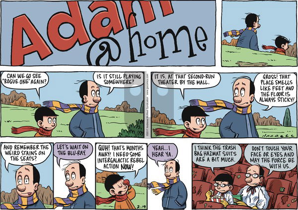 Adam@Home - Sunday February 19, 2017 Comic Strip