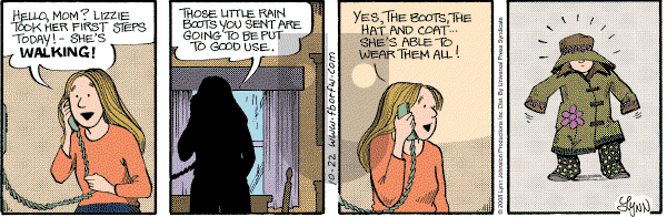 For Better or For Worse - Wednesday October 22, 2008 Comic Strip